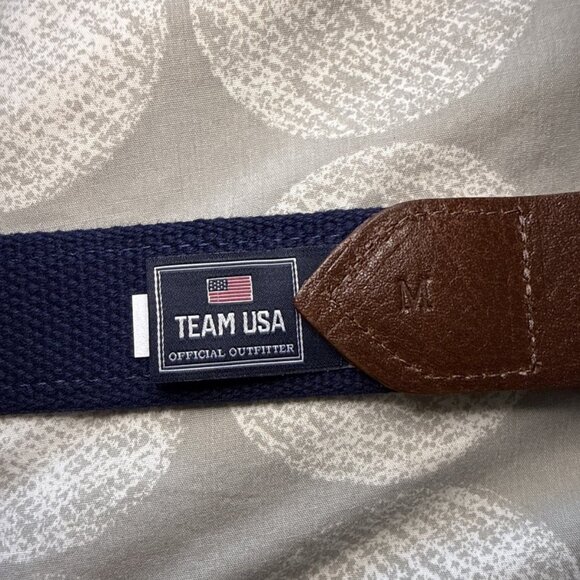 NWT Polo Ralph Lauren Unisex Team USA 2024 Olympics Closing Ceremony Belt Sz M - Picture 8 of 15